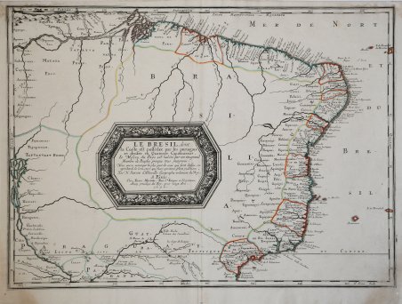 Le Bresil, dont le Coste est possedée par les portugais …