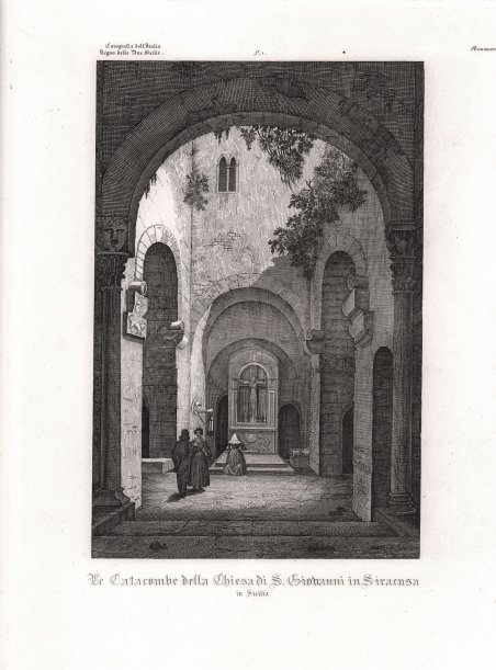 Le Catacombe della Chiesa di S. Giovanni in Siracusa in …