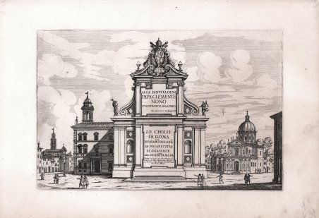 Le Chiese di Roma Nuovamente disegnate in prospettiva et intagliate …