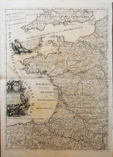 Le Coste della Francia sul Mare Oceano