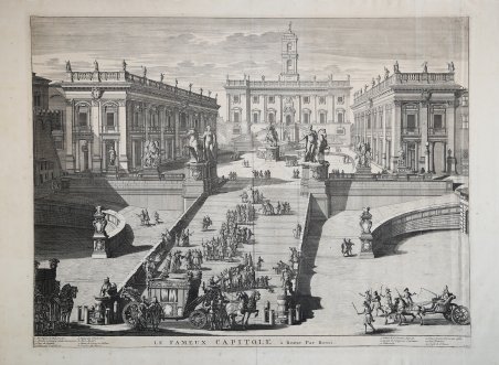 Le fameux Capitole a Roma par Rossi