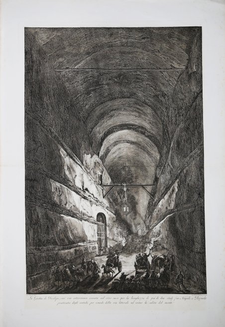 Le Grotte di Posilipo, cioè via sotterranea scavata nel vivo …