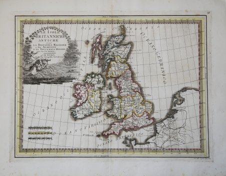 Le Isole Britanniche Antiche cioè la Britannia Maggiore o sia …