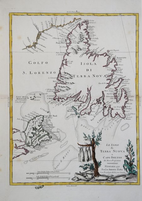 Le Isole di Terra Nuova e Capo Breton