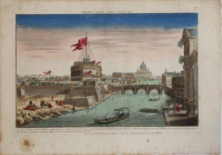 Le Pont Saint Ange a Rome