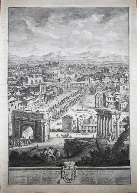 Le rovine delle antiche magnificenze di Roma che si veggono …