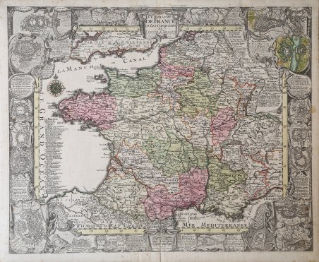 Le Royaume de France et les conquetes de Louis le …