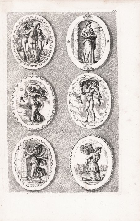 (Le tre grazie / La dea Rumilia / Una delle …