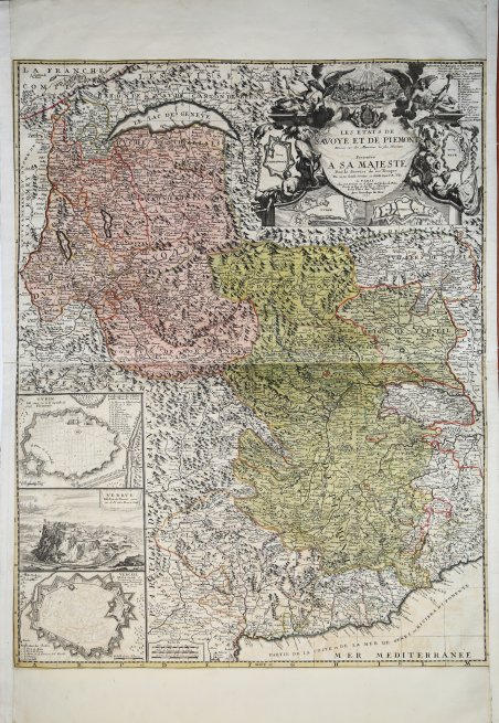 Les Etats de Savoye et de Piemont dressez sur les …