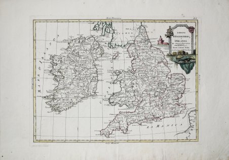 Li Regni d'Inghilterra e d'Irlanda Di nuova Proiezione