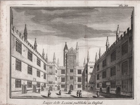 Luogo delle Lezioni pubbliche in Oxford