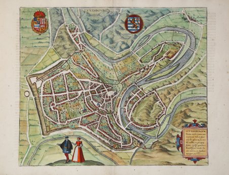 Luxembourg - Lutzenburgum, Ducatus eiusdem Nominis, Vetus et Primaria Urbs … | Immagine principale