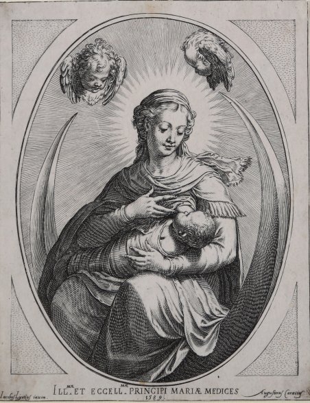 Madonna col Bambino sulla Luna crescente