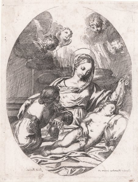 Madonna con Bambino che dorme