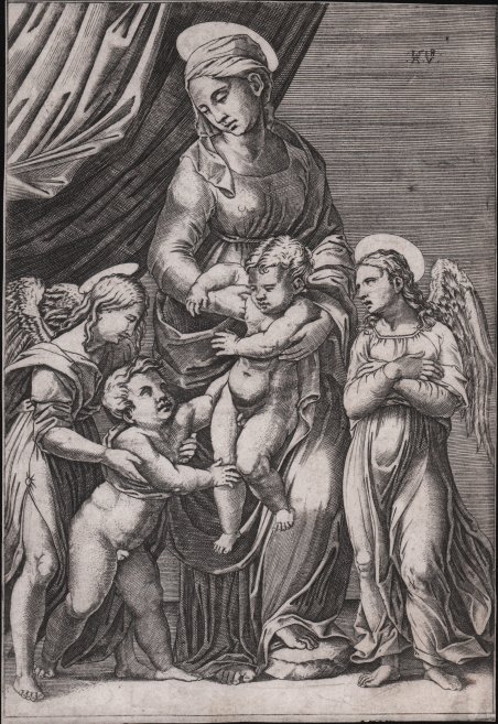 Madonna con Bambino e angeli
