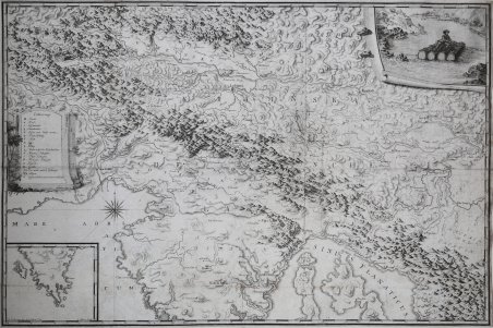 Veduta del Quartiere de' Svizzeri, e di porzione del Portico …