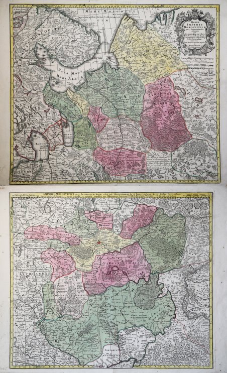 Mappae Imperii Moscovitici pars Septentrionalis adornata…