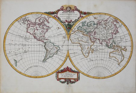 Mappe-Monde Par Robert de Vaugondy GÃ©ographe | Immagine principale