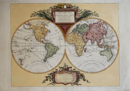 Mappemonde ou Description du Globe Terrestre