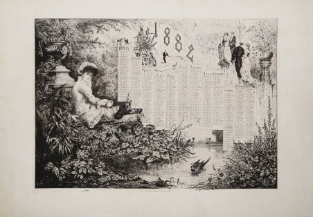 Calendario per l'anno 1882