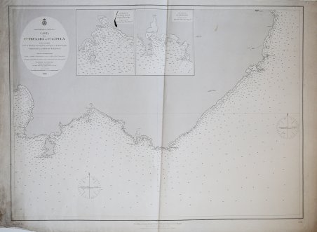 (Mediterraneo Sardegna) Carta da C.po Teulada a C.po Pula