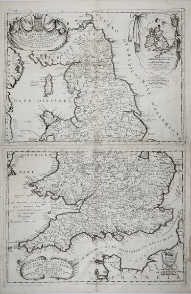 Parte Settentrionale (& Meridionale) del Regno d'Inghilterra