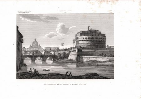Mole Adriana detta Castel S. Angelo in Roma