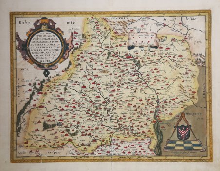 Moraviae, Quae Olim Marcomannorum Sedes Corographia.