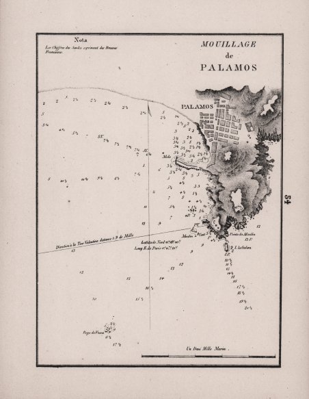Mouillage de Palamos