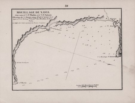 Mouillage de Xavia situé entre le C. St. Martin et …