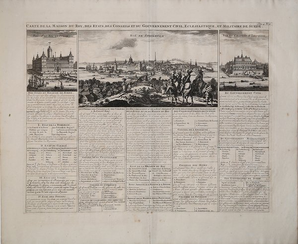 Carte de la Maison du Roy, des Etats, des Conseils …