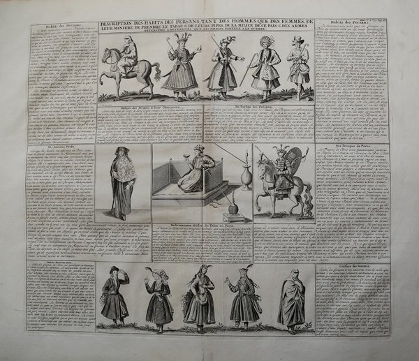 Description des Habits des Persans, tant des Hommes que des …