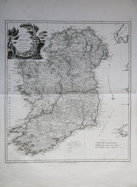 Karte von Ireland
