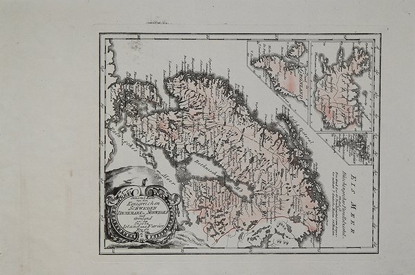 General Karte von den Konigreichen Schweden Daenemark u Norwegen mit …
