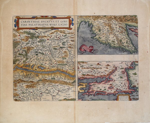 Carinthiae Dvcatvs, et Goritiae Palatinatvs, Wolf. Lazio