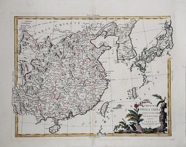 Impero della China colle Isole del Giappone