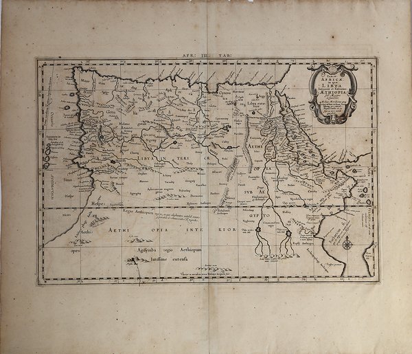 Tab. IV Africae in qua Libya Interior et Exterior Aethiopia.