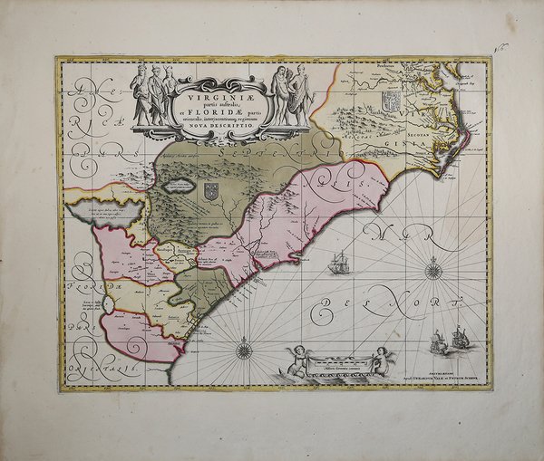 Virginiae partis australis et Floridae….