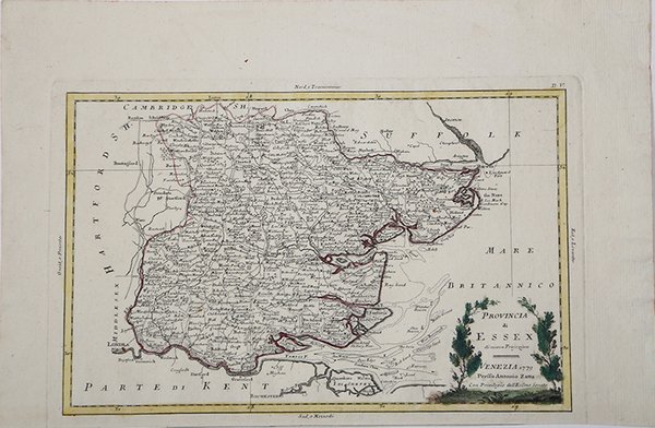 Provincia di Essex di nuova proiezione