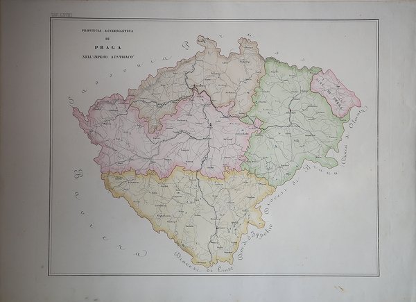Provincia Ecclesiastica di Praga nell'impero Austriaco
