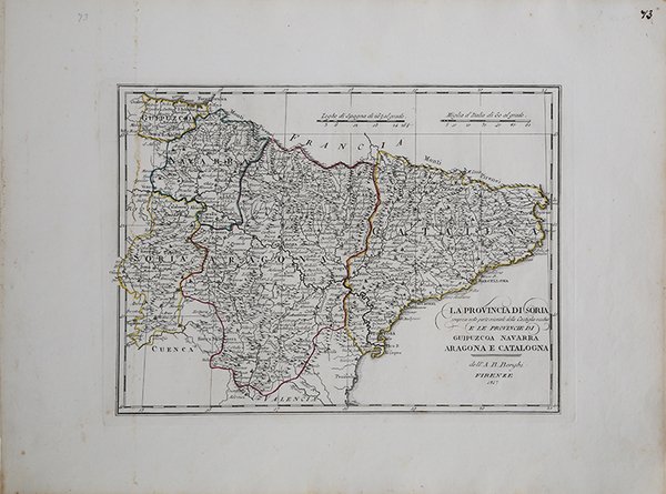 La Provincia di Soria… e le Provincie di Giupuzcoa Navarra …
