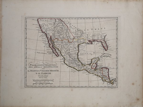 Possessioni Spagnole nell'America Settentrionale cioè Il Nuovo e Vecchio Messico …