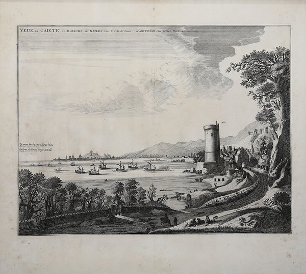 Veue de Caiete du Royaume de Naples