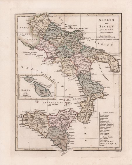 Naples and Sicily from the Latest Observations