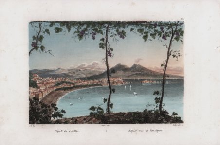 Napoli da Posillipo - Naples vue du Pausilippe