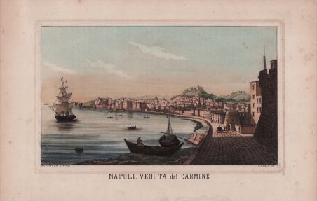 Napoli. Veduta del Carmine