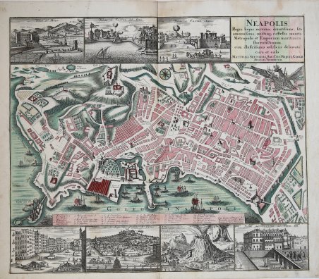 Neapolis, Regni hujus maxima ornatissima, siti amoenissima multisque, castellis muinita …