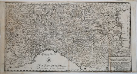 Neue und Accurate Charte derer L änderin Italie…