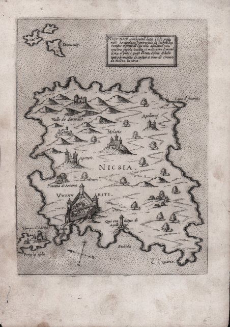 Nicsia Nacso antiquamente.