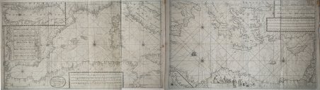 Nieuwe Paskaart van ‘t Eerste Gedeelte der Middelansche-Zee tusschen ‘t …